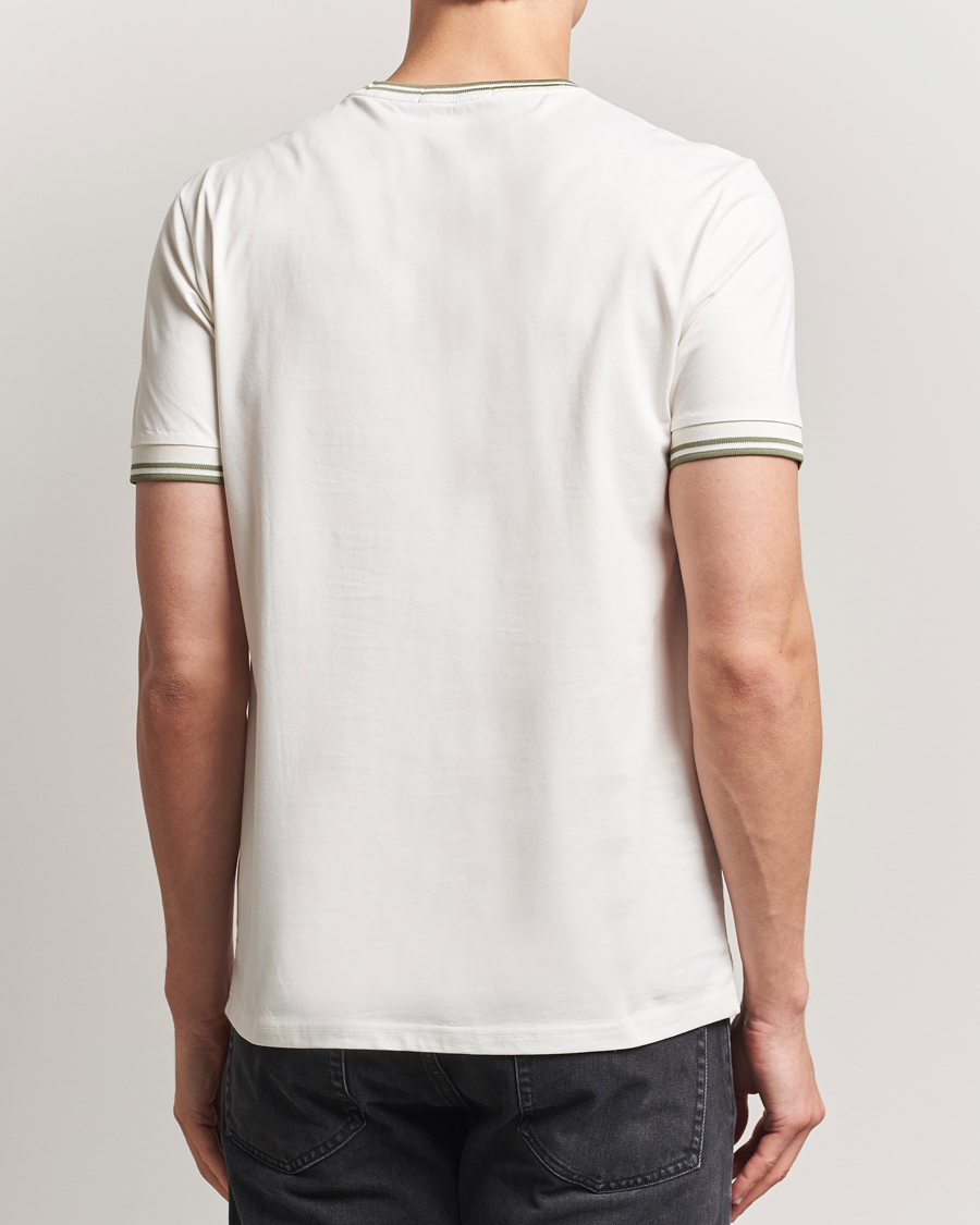 Herr | T-Shirts | Fred Perry | Twin Tipped T-Shirt Light Ecru
