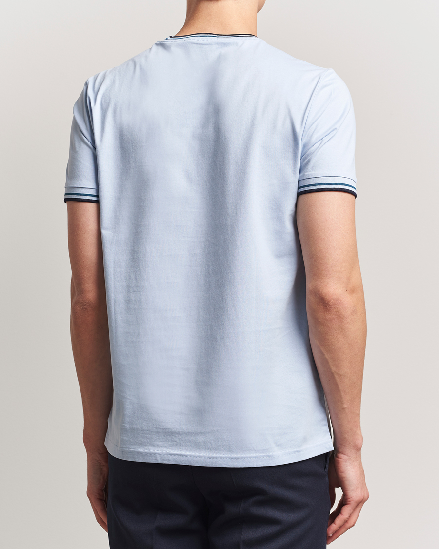 Herr | T-Shirts | Fred Perry | Twin Tipped T-Shirt Light Smoke