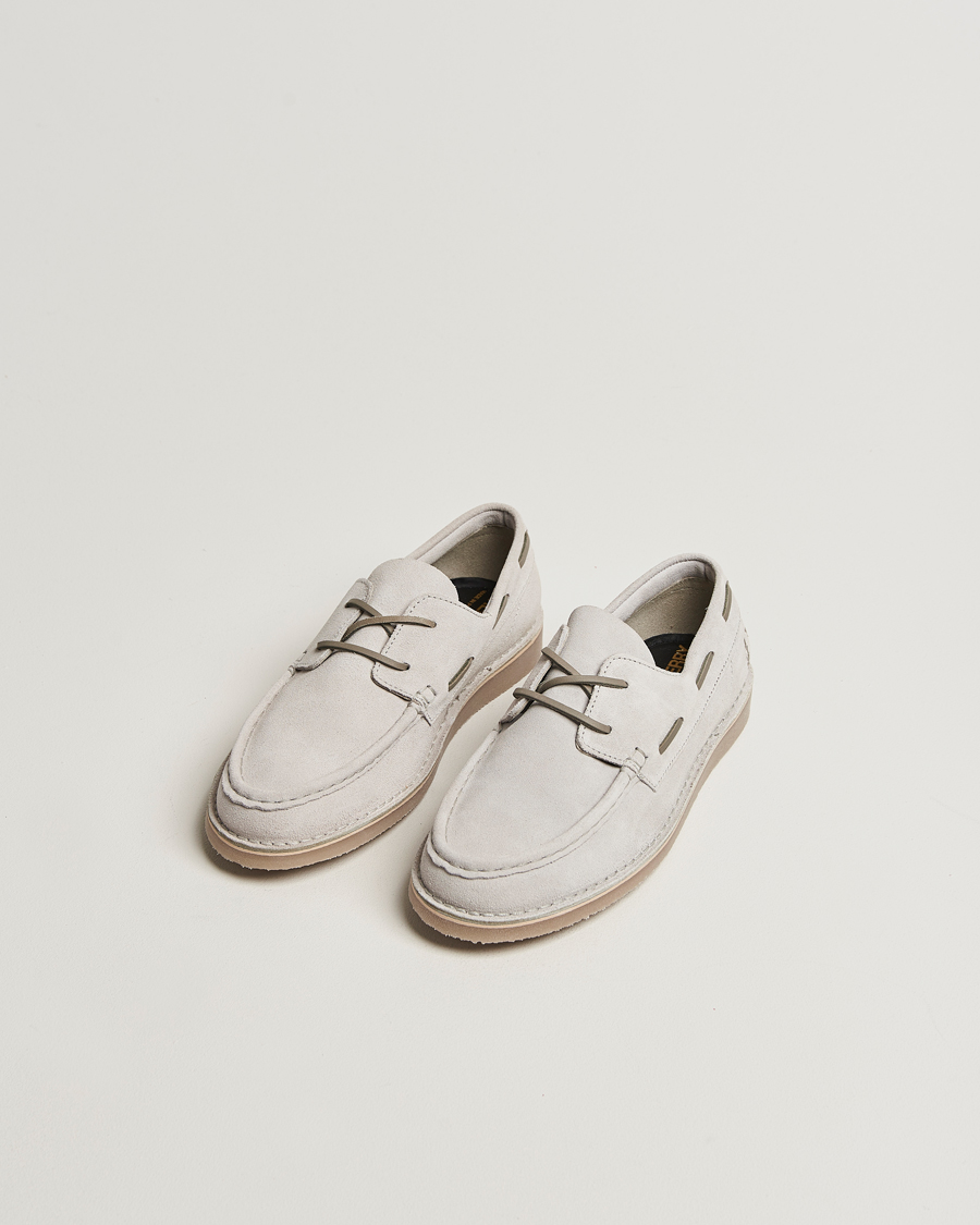 Herr | Loafers | Fred Perry | Meaden Suede Loafer Light Oyster