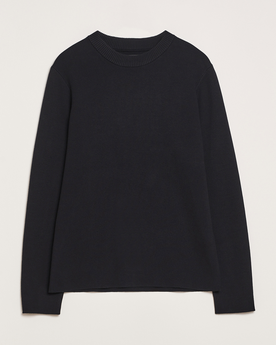 Herr | Tröjor | Samsøe Samsøe | Niklas Crew Neck Sweater Black