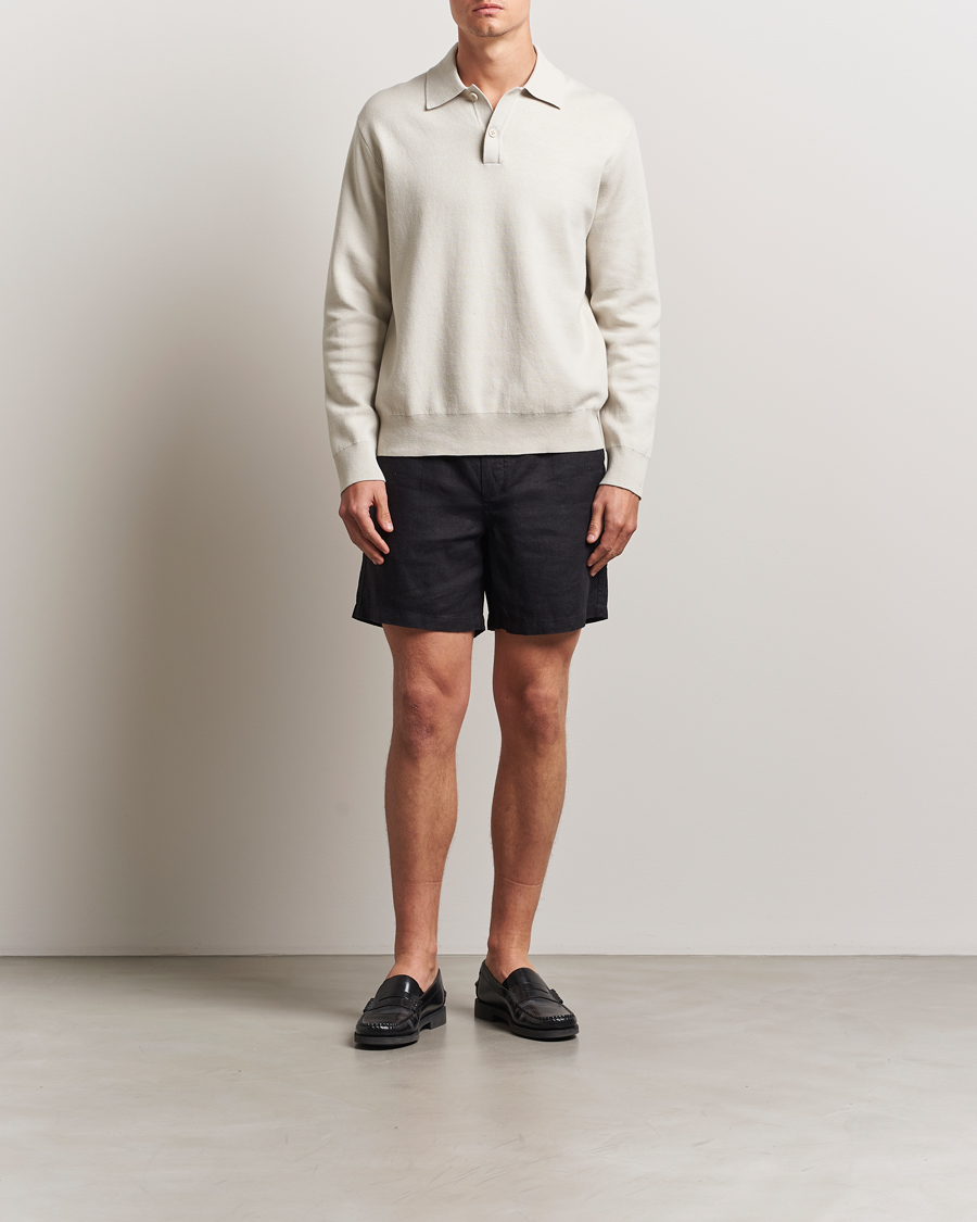 Herr | Tröjor | Samsøe Samsøe | Nino Knitted Polo Moonstruck