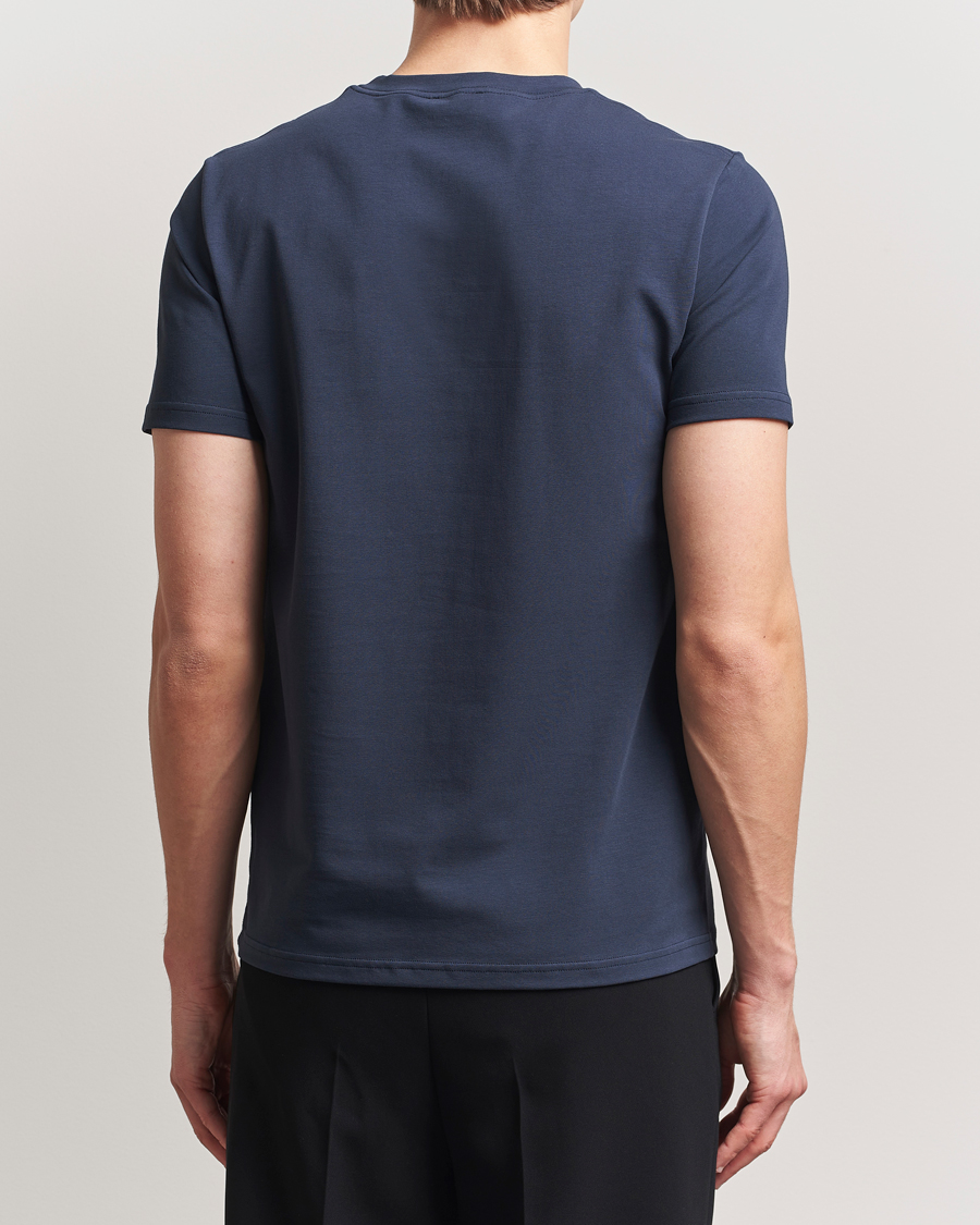 Herr | T-Shirts | Filippa K | Soft Lycra T-Shirt Dusk Blue