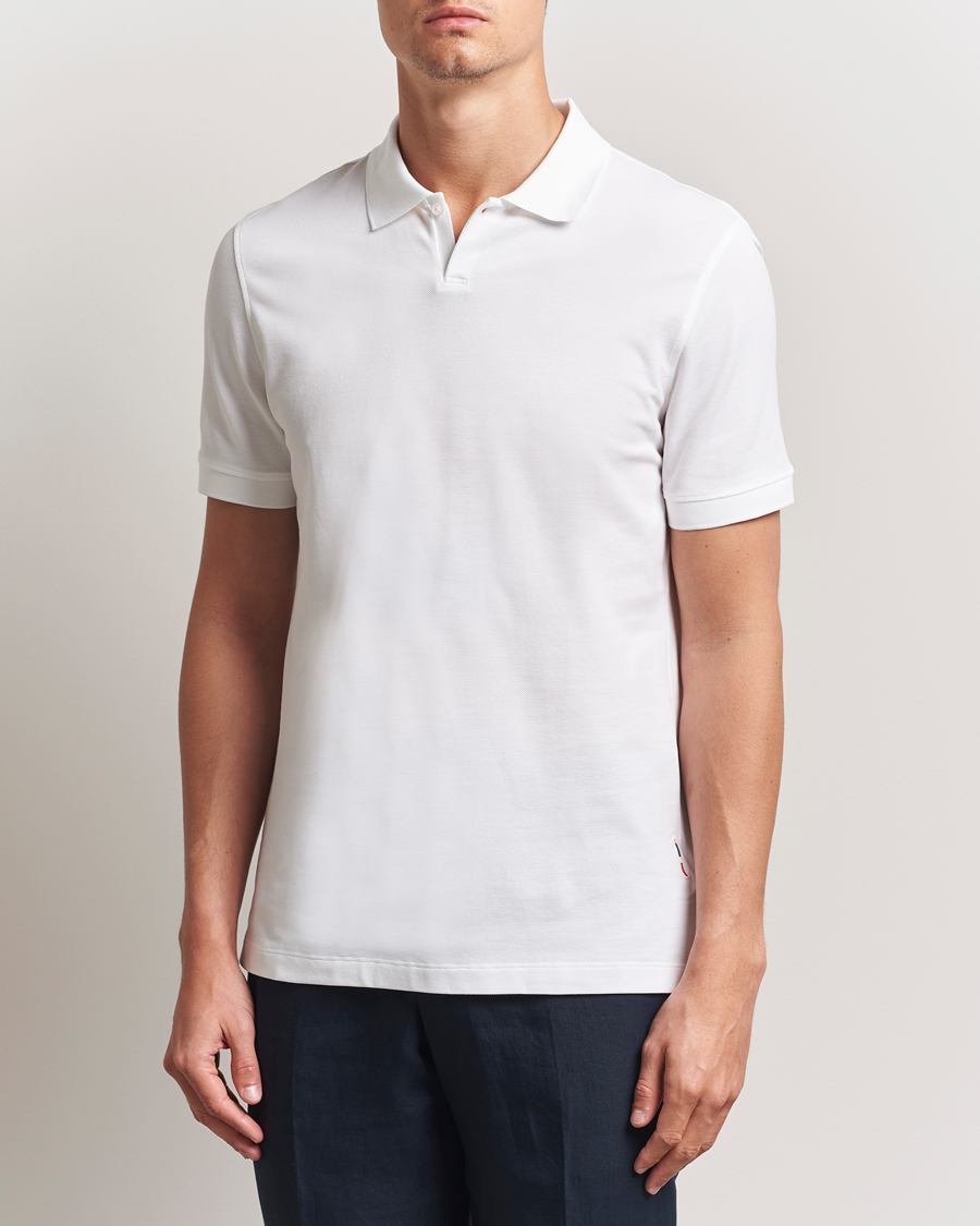Herr | Pikéer | Orlebar Brown | Bruno Organic Cotton Pique White