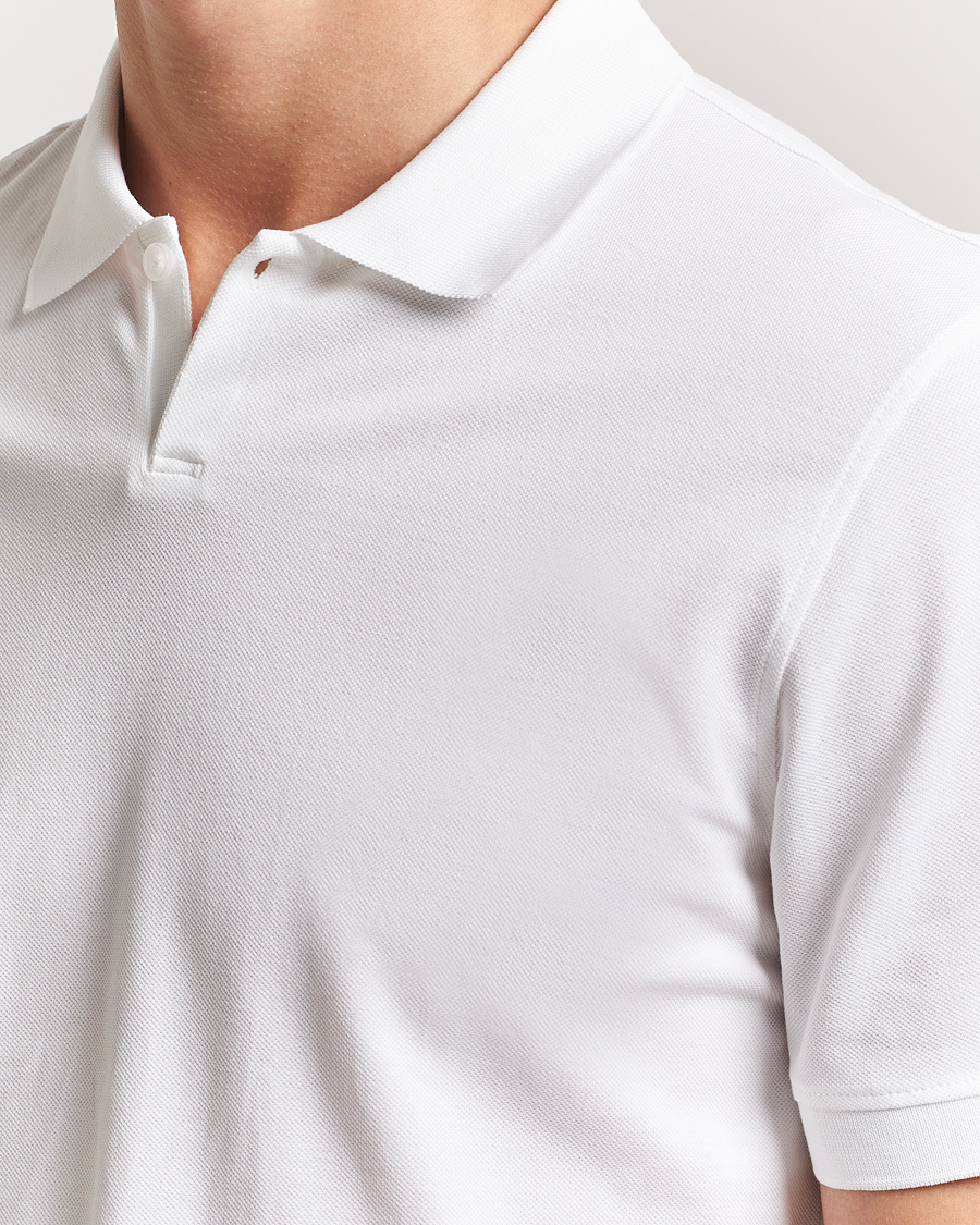 Herr | Pikéer | Orlebar Brown | Bruno Organic Cotton Pique White