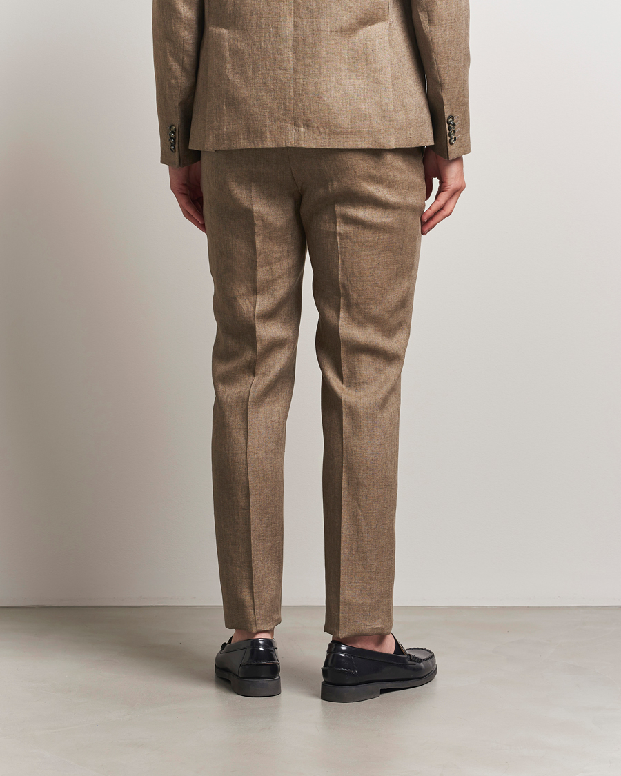 Herr | Byxor | J.Lindeberg | Lois Super Linen Pants Nutmeg