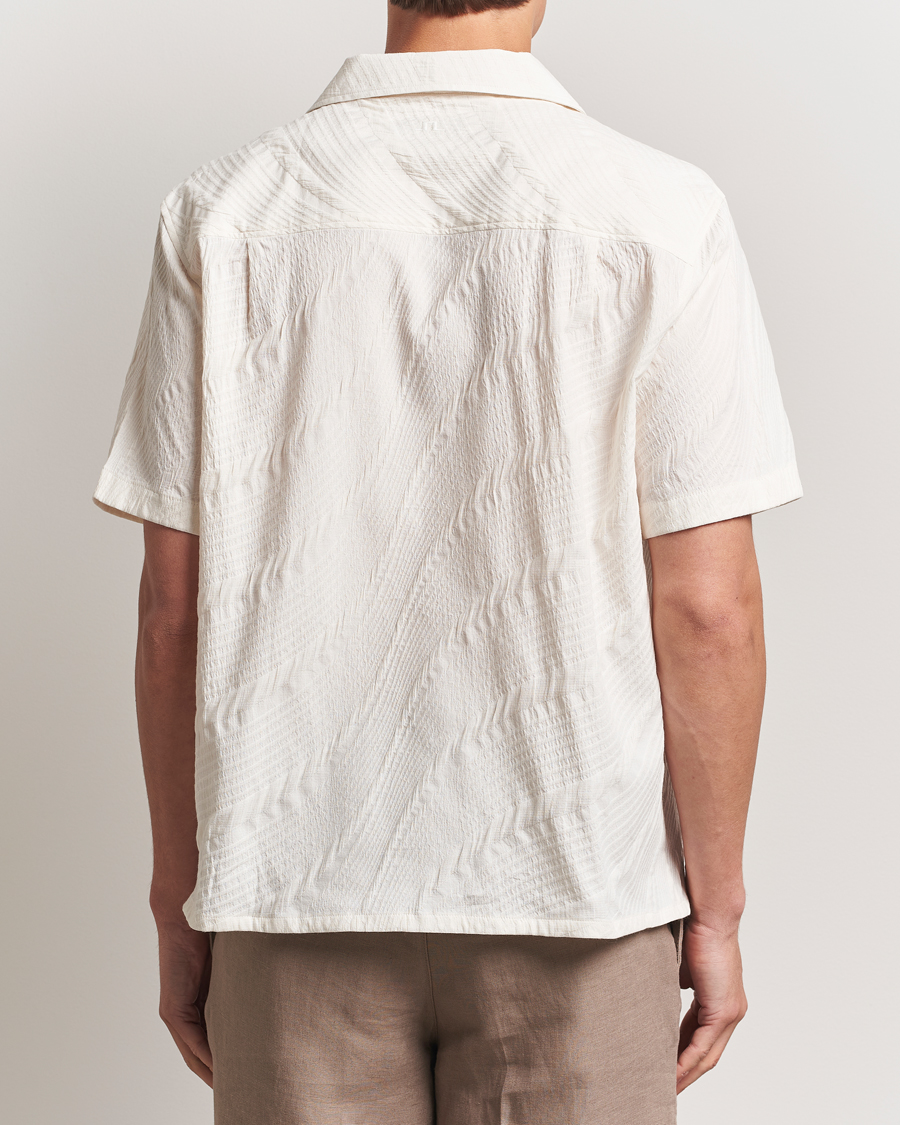 Herr | Skjortor | J.Lindeberg | Donso Stretch Texture Shirt Moonbeam