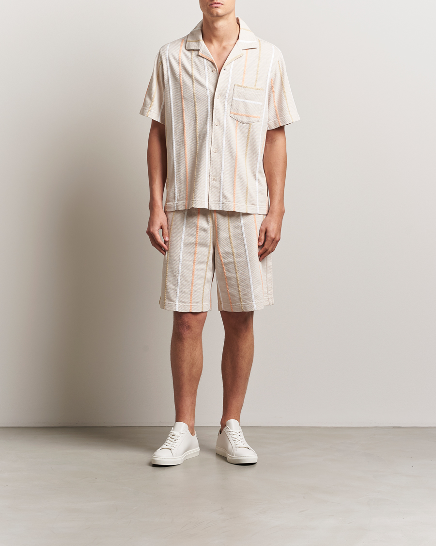 Herr | Shorts | J.Lindeberg | Simon Stripe Shorts Moonbeam