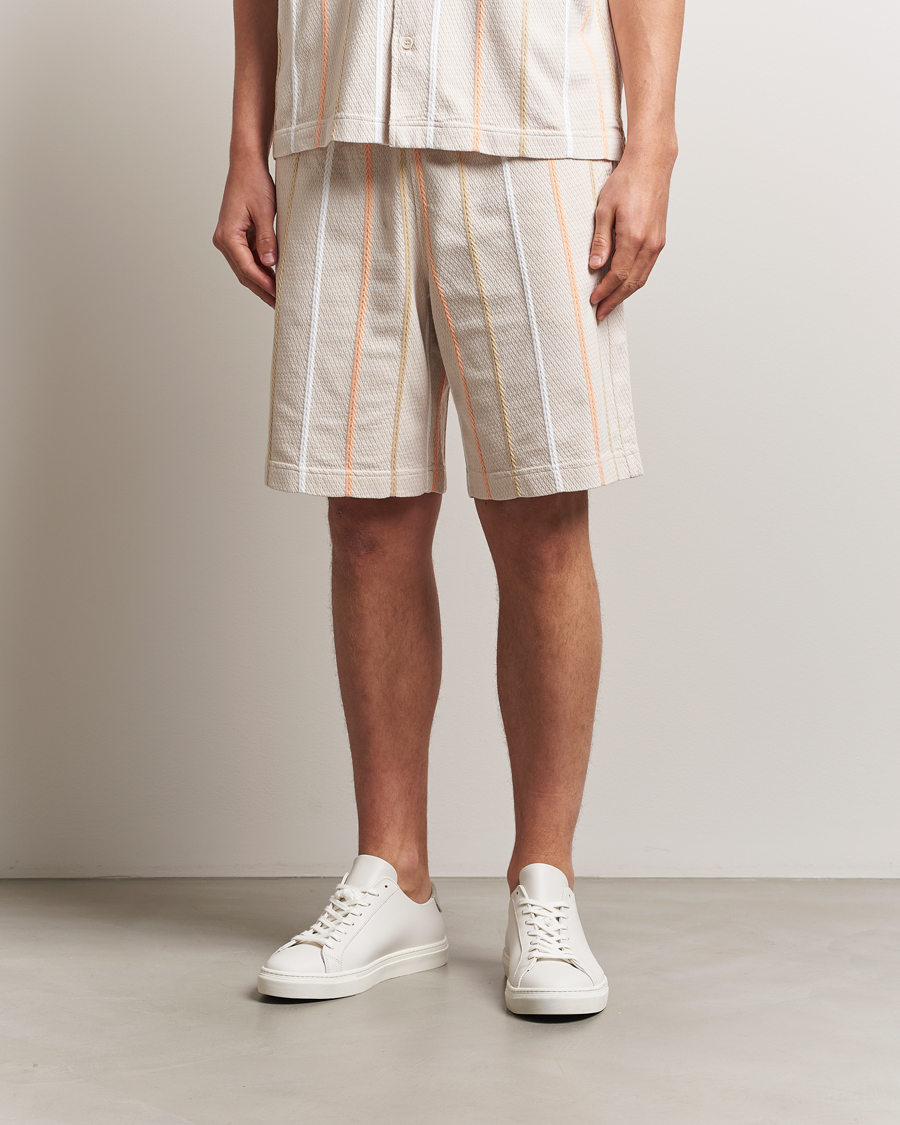 Herr | Shorts | J.Lindeberg | Simon Stripe Shorts Moonbeam