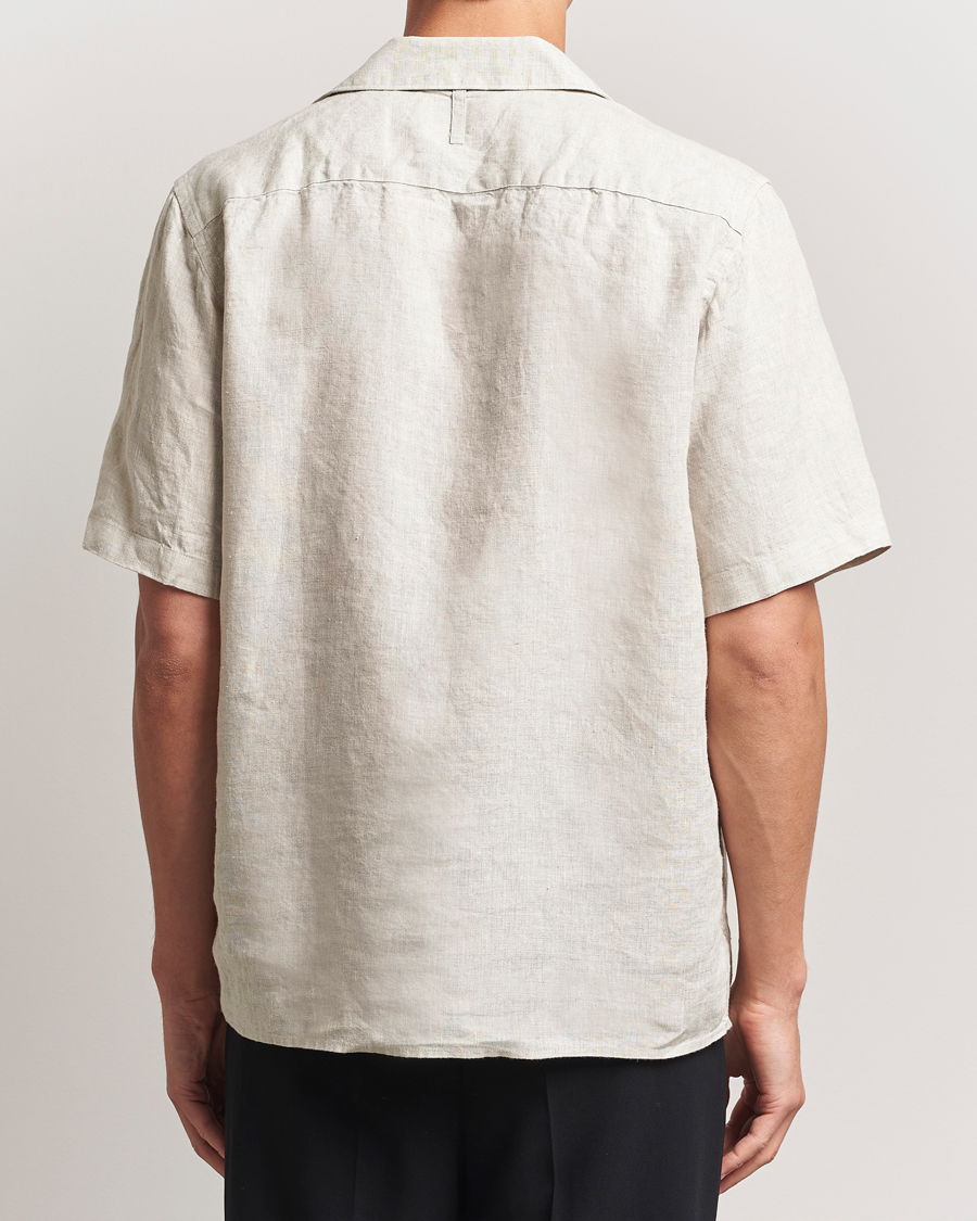 Herr | Skjortor | NN07 | Julio Linen Resort Shirt Oat
