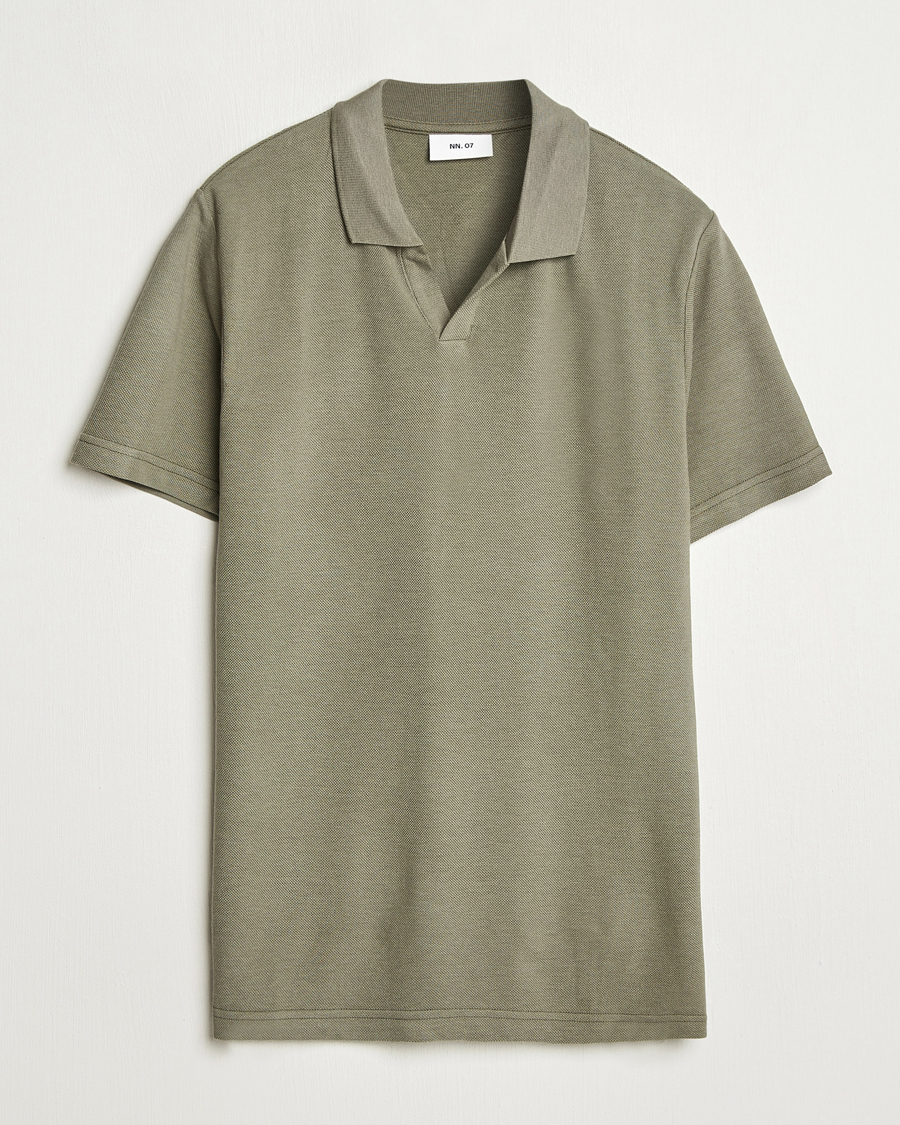 Herr | Pikéer | NN07 | Paul Cotton/Lyocell Polo Capers Green