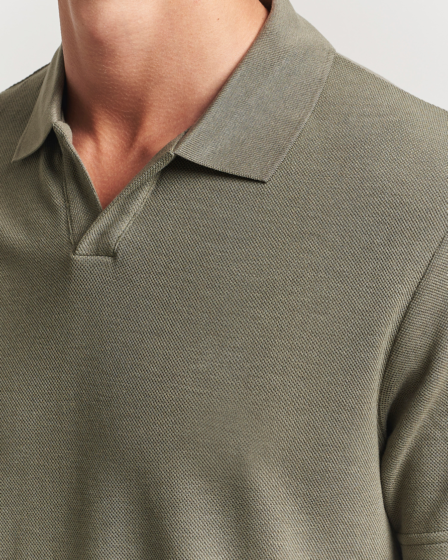 Herr | Pikéer | NN07 | Paul Cotton/Lyocell Polo Capers Green