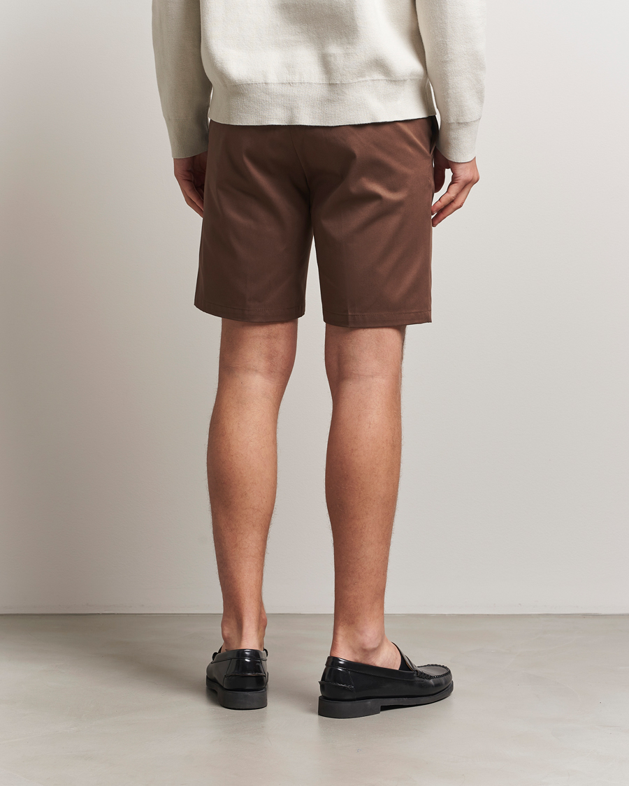 Herr | Shorts | Tiger of Sweden | Tenut Cotton Shorts Warm Brown