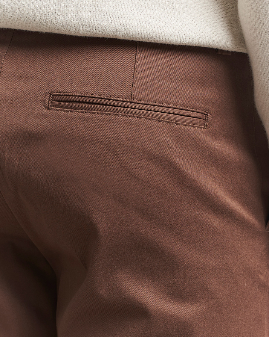 Herr | Shorts | Tiger of Sweden | Tenut Cotton Shorts Warm Brown