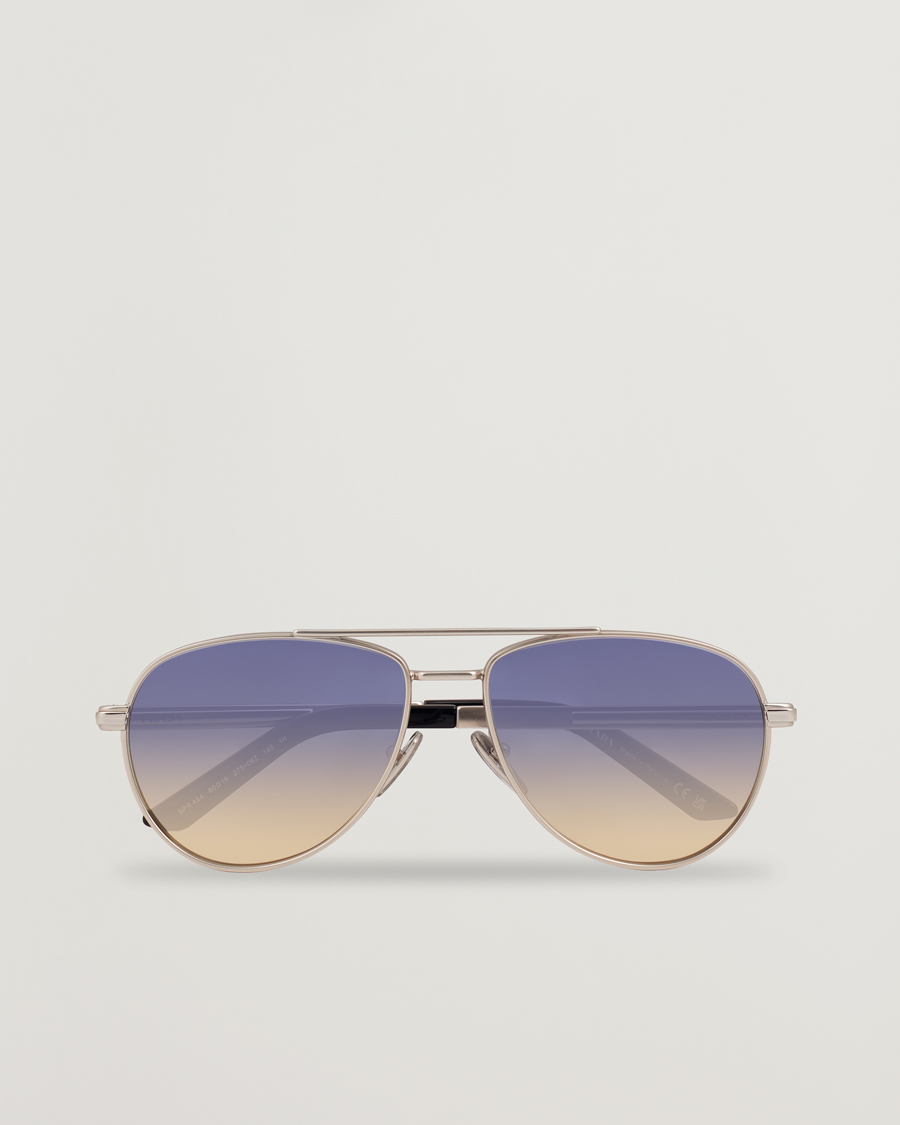 Herr | Solglasögon | Prada Eyewear | Prada 0PR A54S Sunglasses Silver