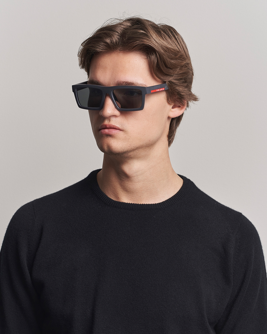 Herr | Solglasögon | Prada Linea Rossa | 0PS A07S Sunglasses Grey/Black