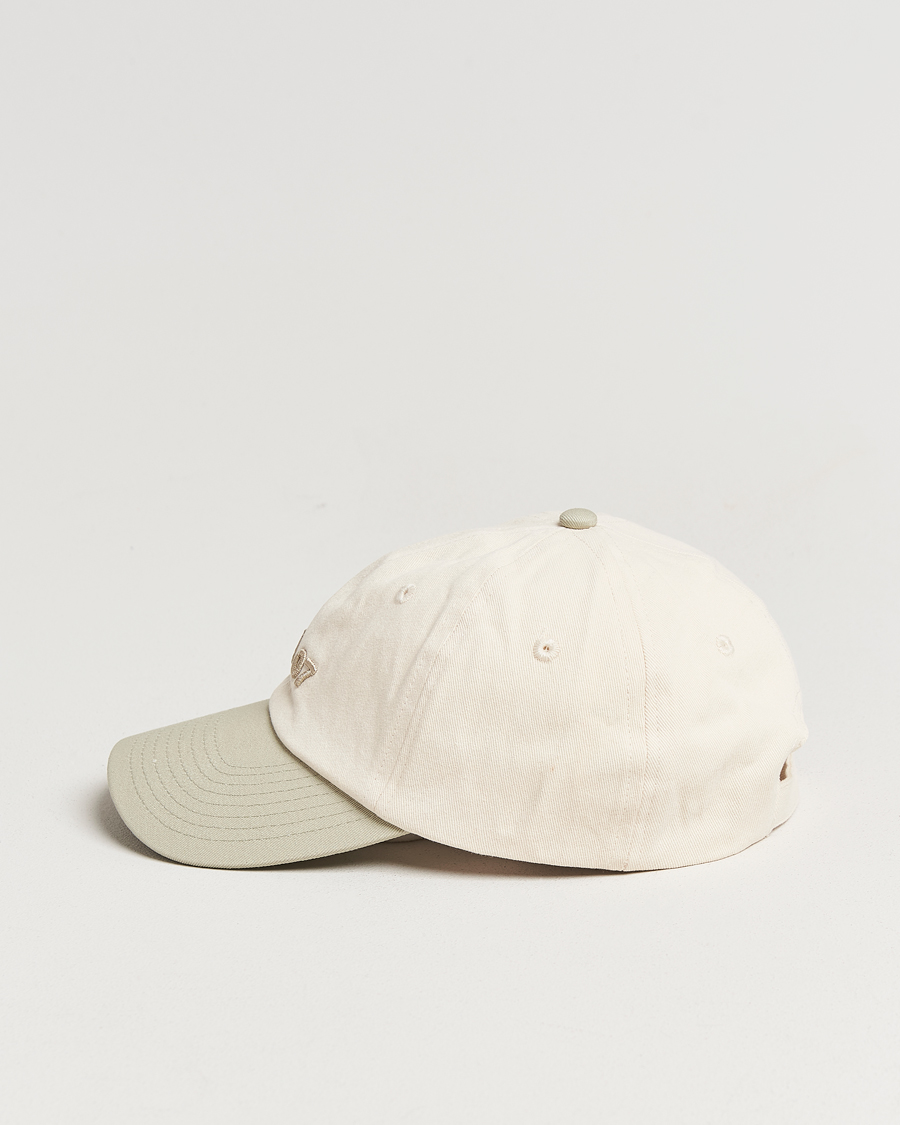 Herr | Hattar & kepsar | NN07 | Logo Cap Sage Green/Off White