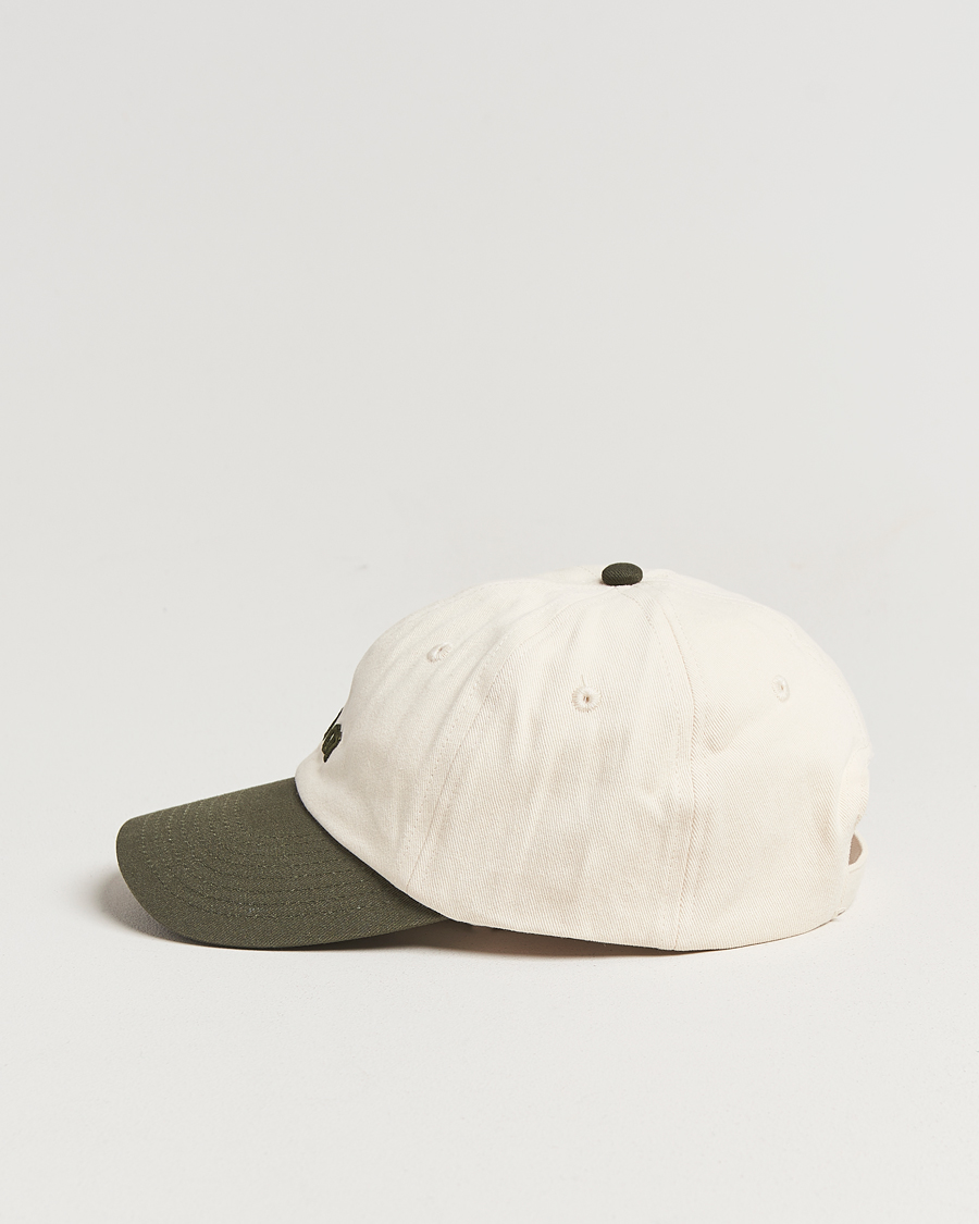 Herr | Hattar & kepsar | NN07 | Logo Cap Croc Green/Off White