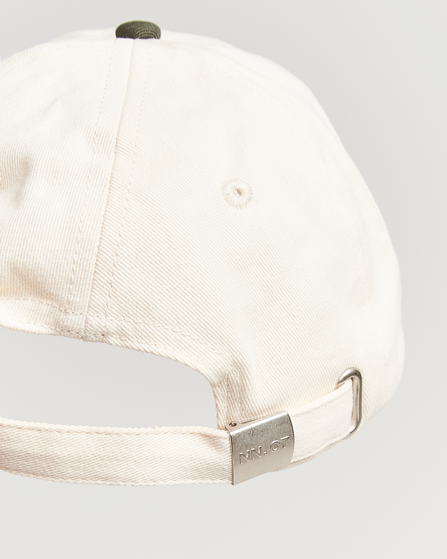 Herr | Hattar & kepsar | NN07 | Logo Cap Croc Green/Off White