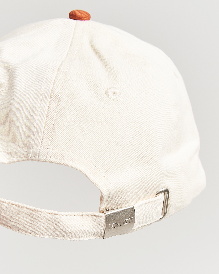 Herr | Hattar & kepsar | NN07 | Logo Cap Caramel/Off White