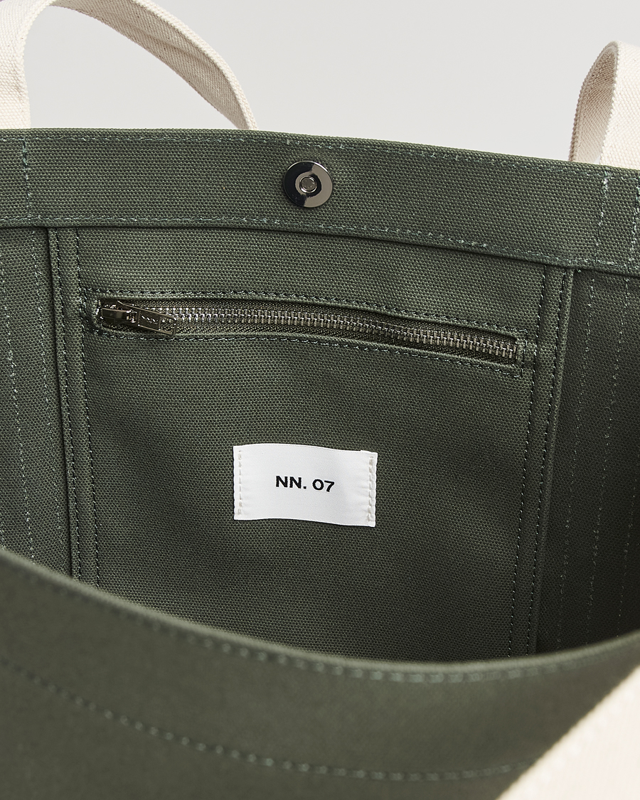 Herr | Väskor | NN07 | Tote Bag Croc Green