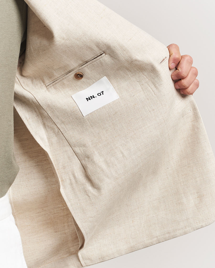Herr | Kavajer | NN07 | Timo Linen Blazer Oat