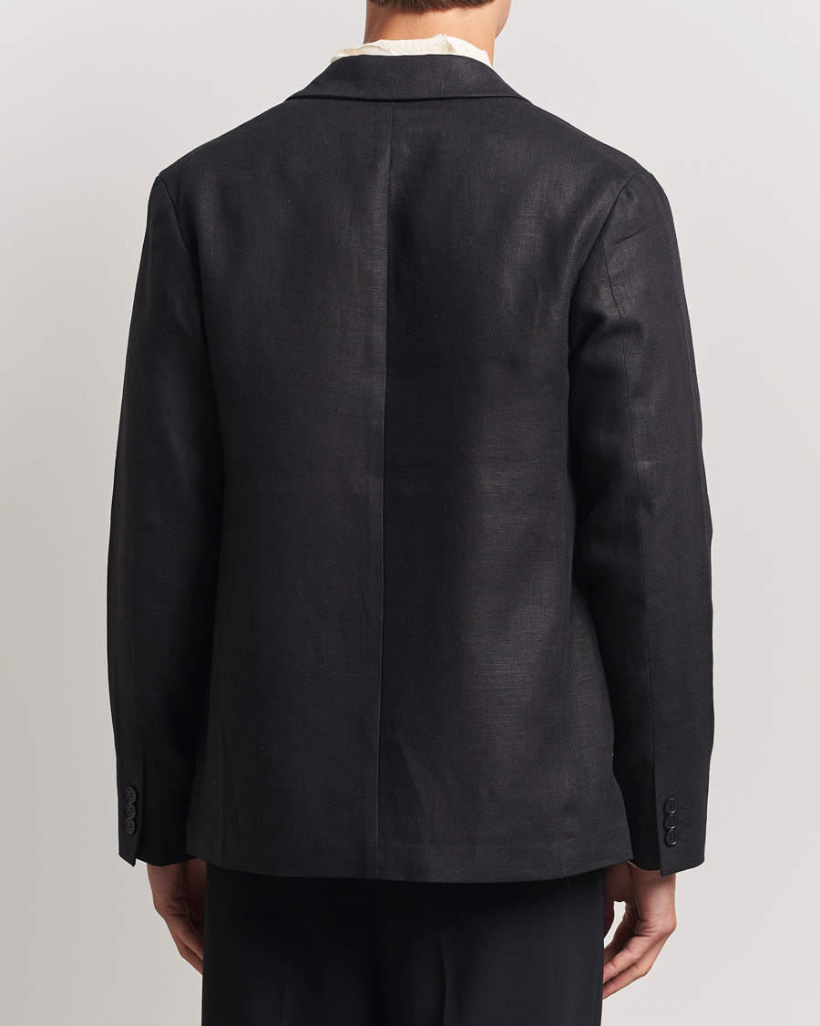 Herr | Kavajer | NN07 | Timo Linen Blazer Black