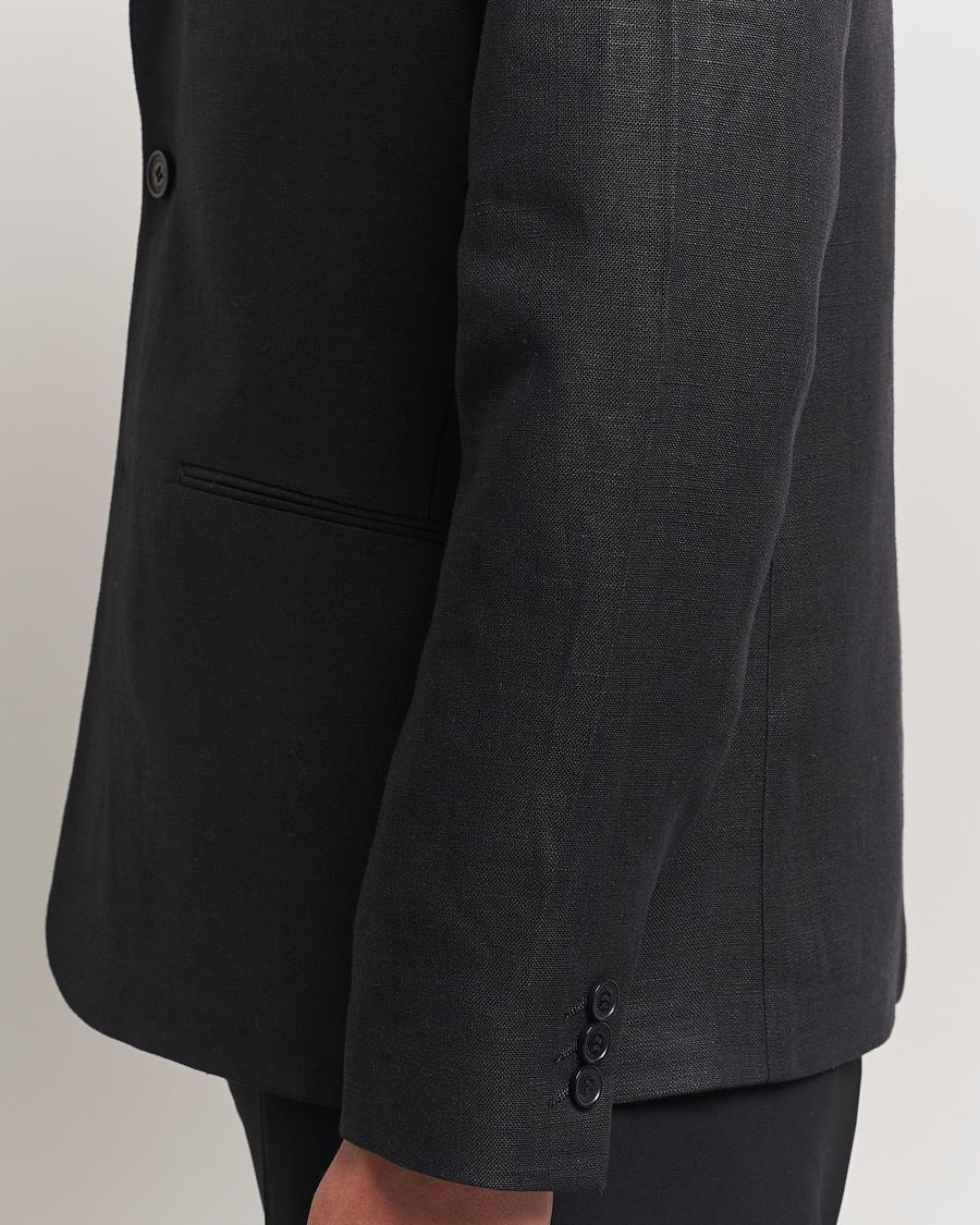 Herr | Kavajer | NN07 | Timo Linen Blazer Black