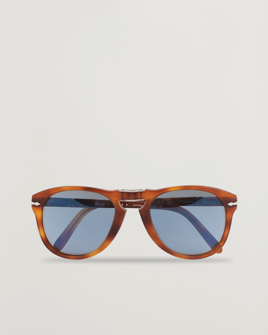 Herr | Solglasögon | Persol | Steve Mcqueen Sunglasses Light Havana