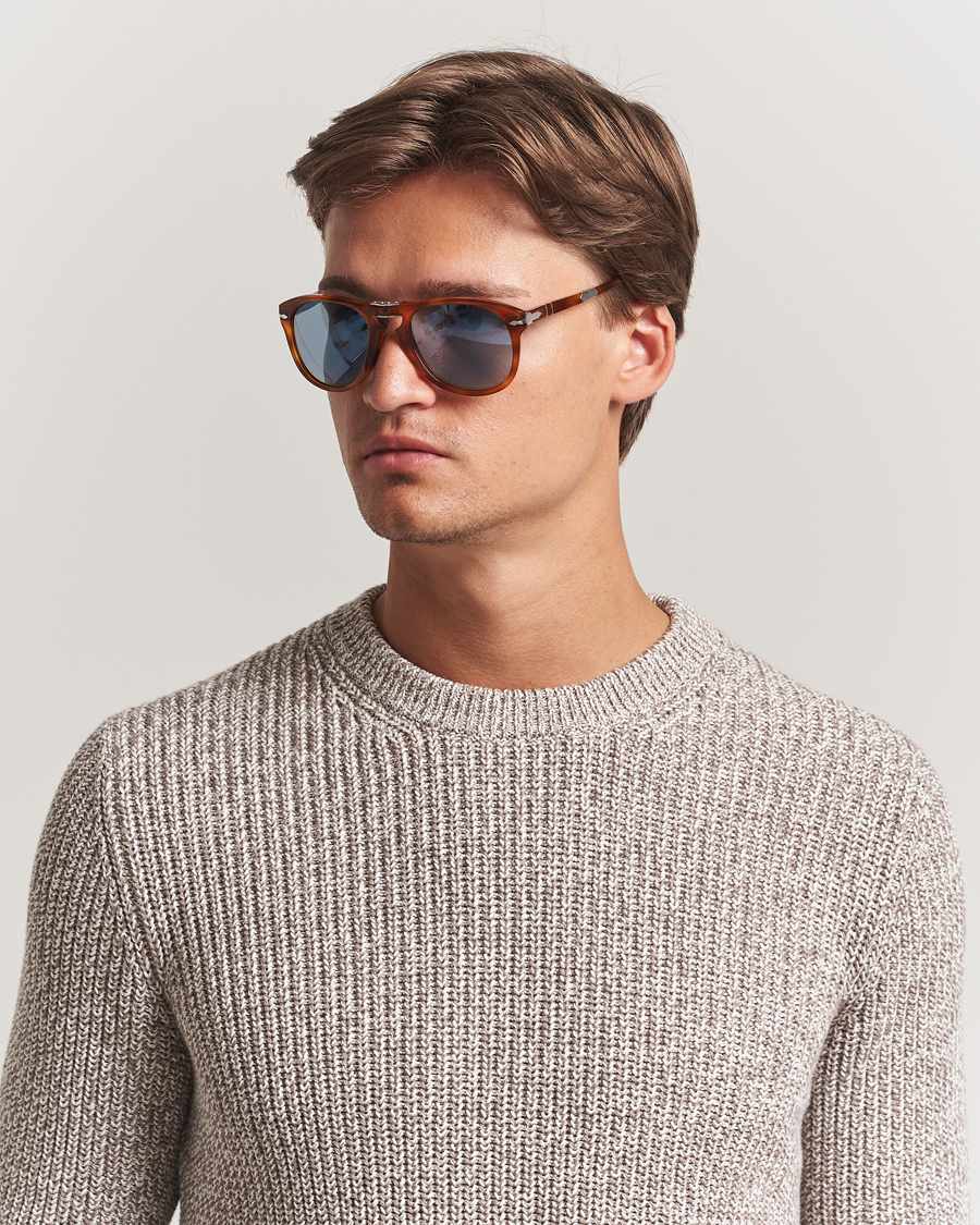 Herr | Solglasögon | Persol | Steve Mcqueen Sunglasses Light Havana