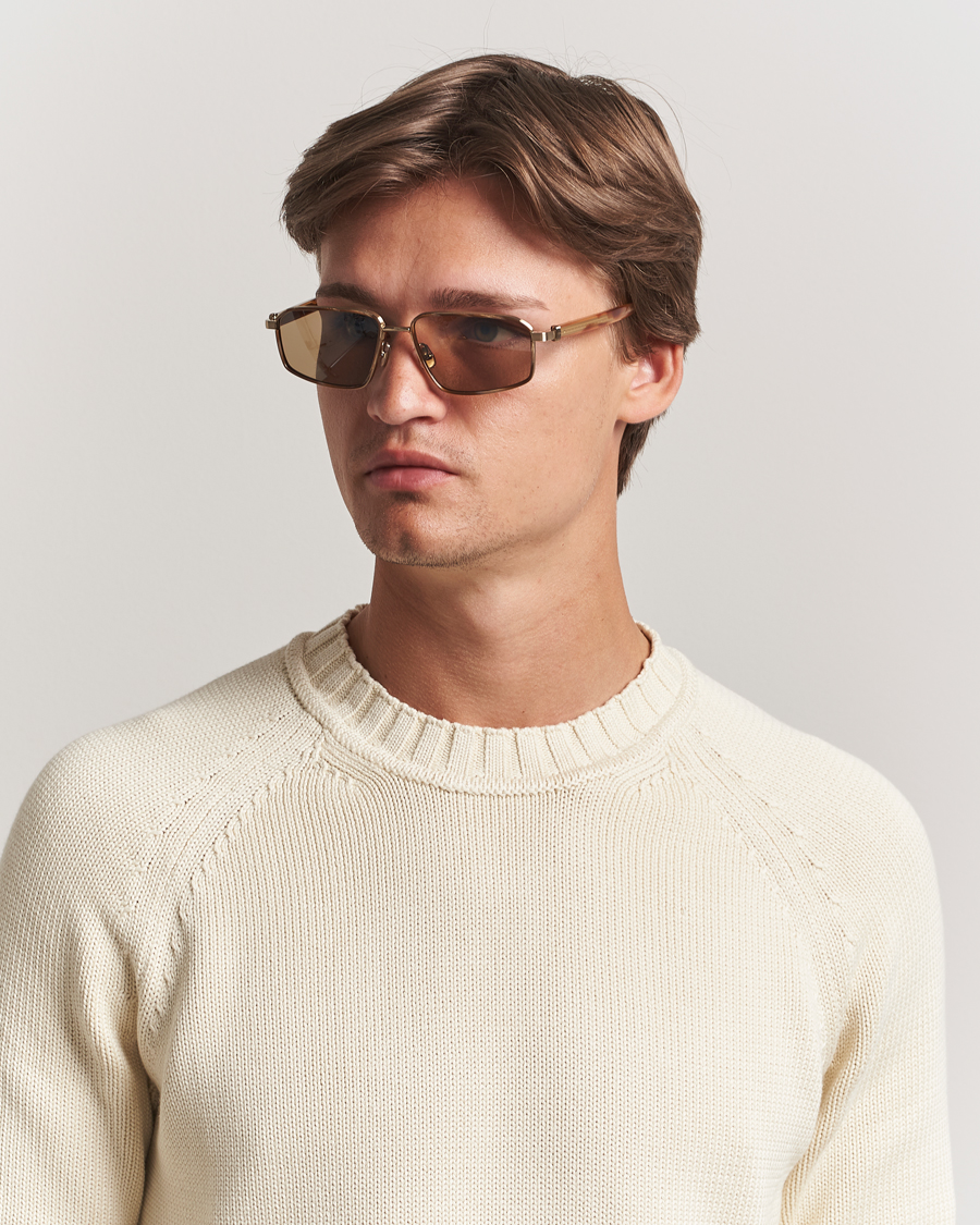 Herr | Solglasögon | Brunello Cucinelli | Jarama Sunglasses Beige