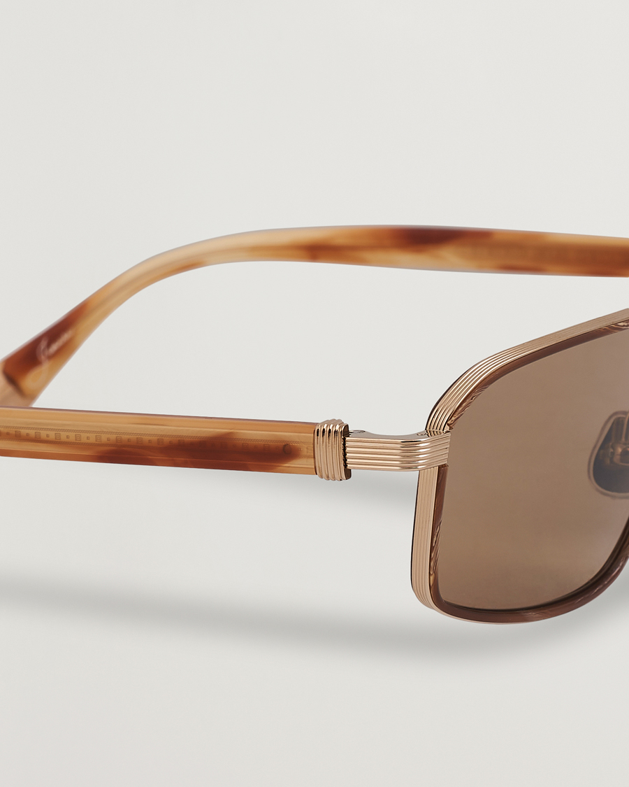 Herr | Solglasögon | Brunello Cucinelli | Jarama Sunglasses Beige