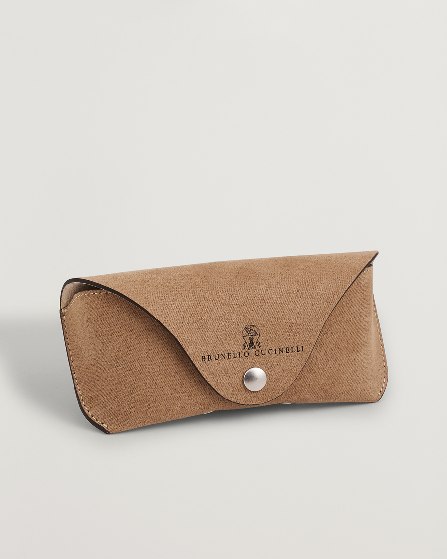 Herr | Solglasögon | Brunello Cucinelli | Jarama Sunglasses Beige