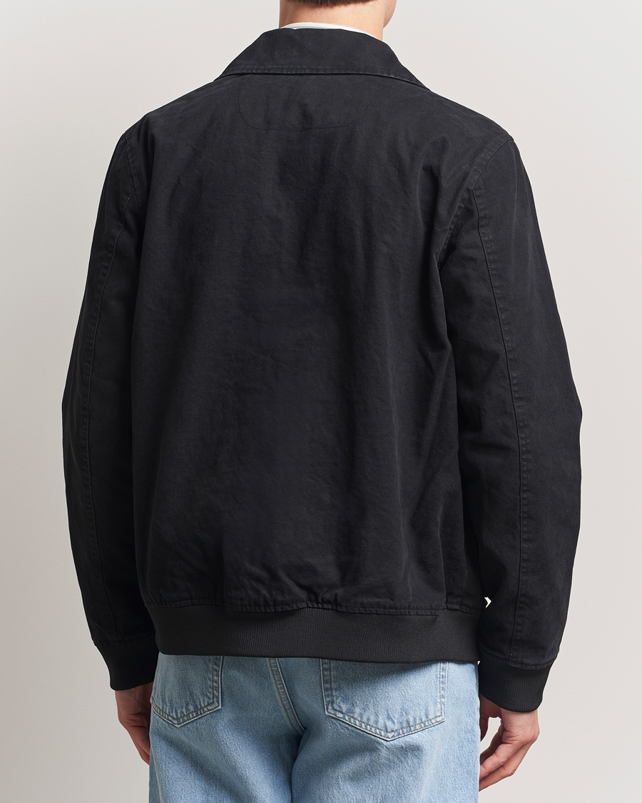 Herr | Jackor | A Day's March | Bader Cotton Flight Jacket Black