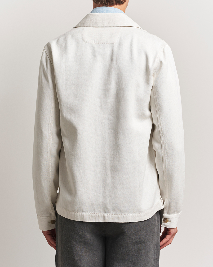 Herr | Jackor | A Day's March | Imola Hemp Overshirt Ecru