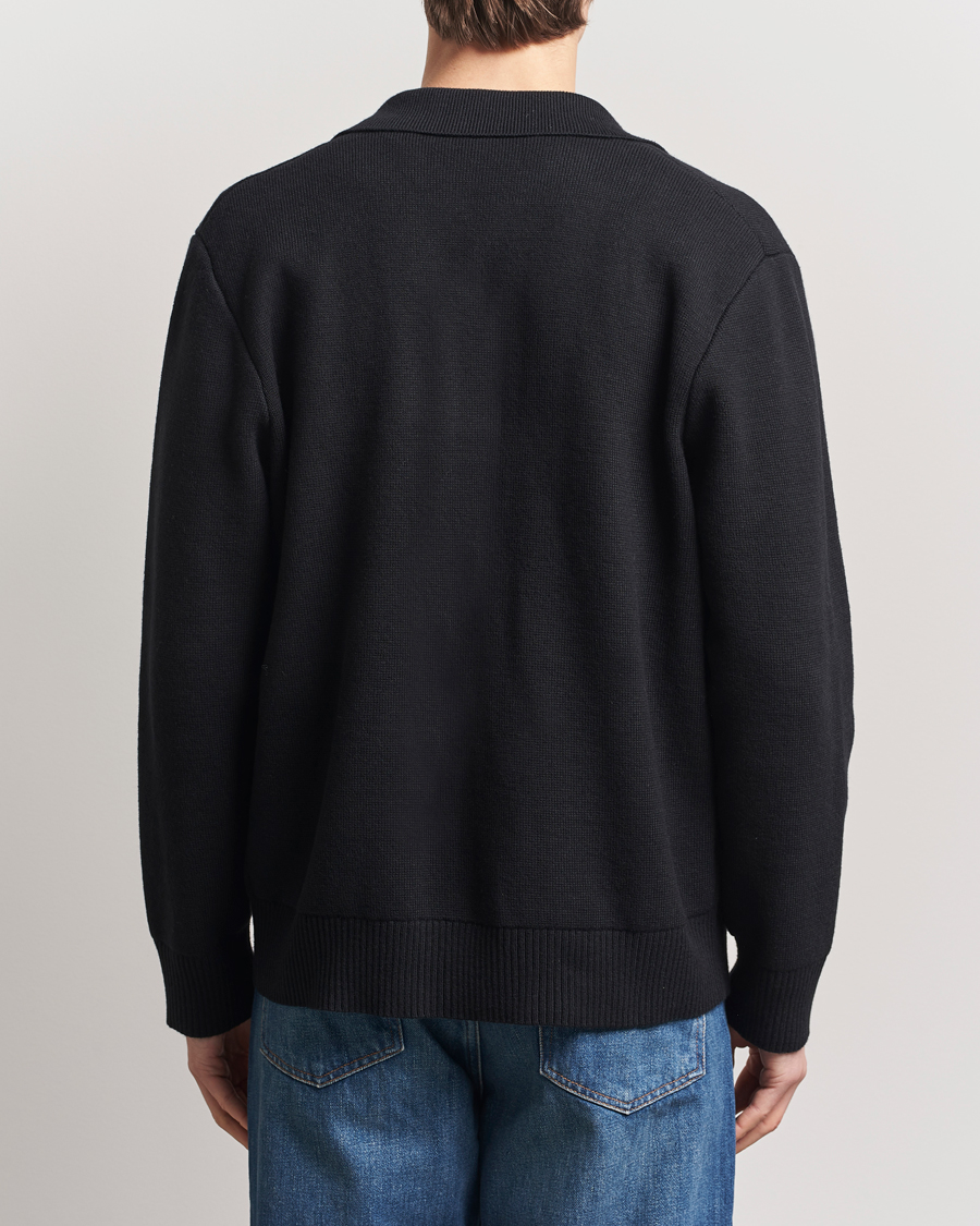 Herr | Tröjor | A Day's March | Holt Cardigan Black