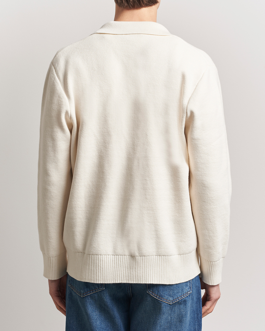Herr | Tröjor | A Day's March | Holt Cardigan Off White