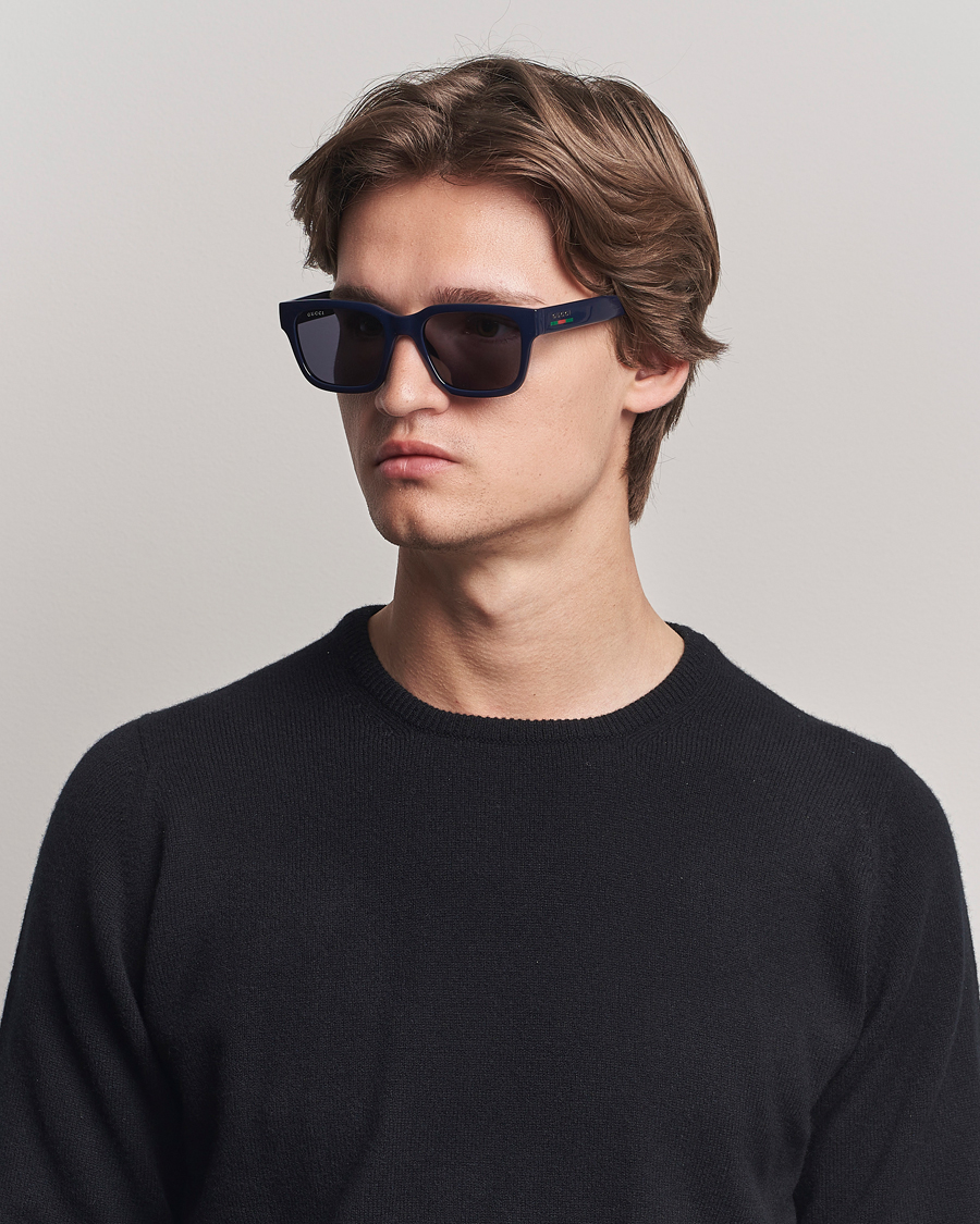 Herr | Solglasögon | Gucci | GG1857S Sunglasses Blue