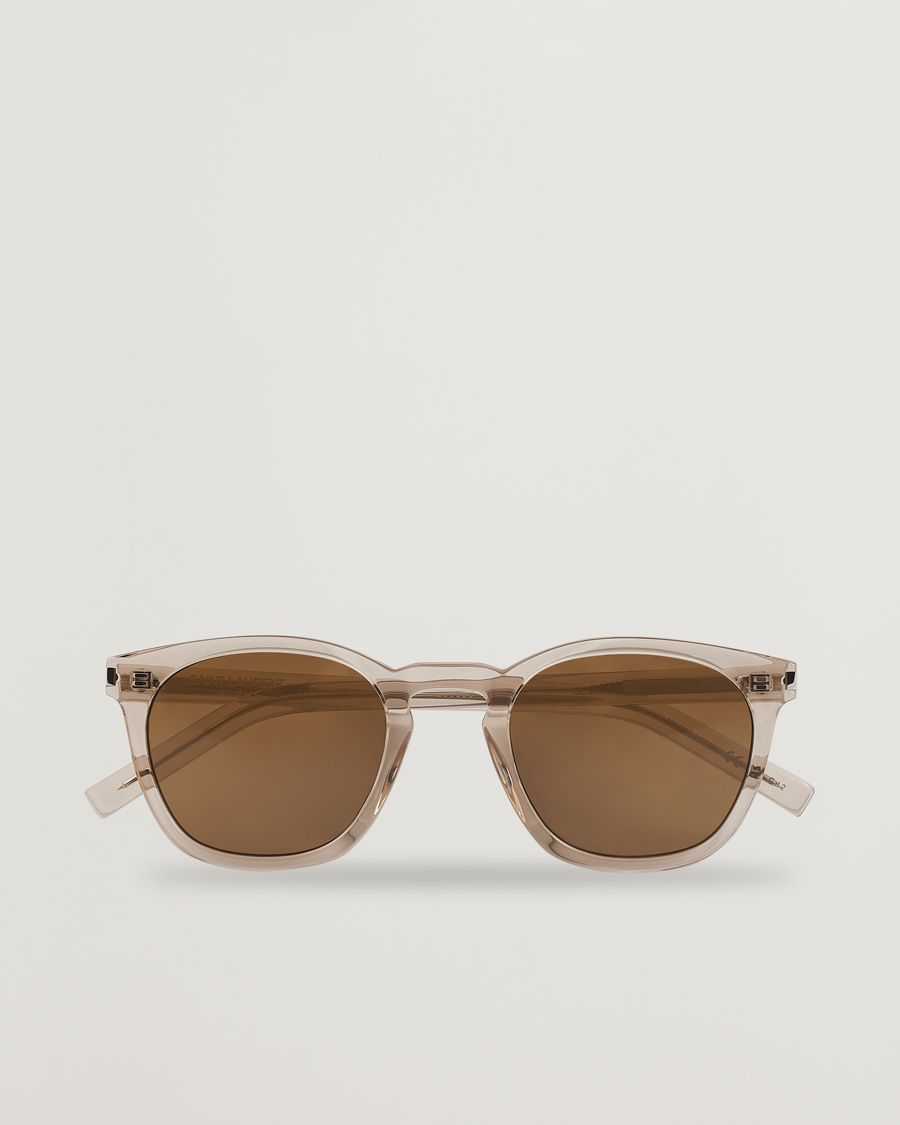 Herr | Solglasögon | Saint Laurent | SL 28 Sunglasses Beige