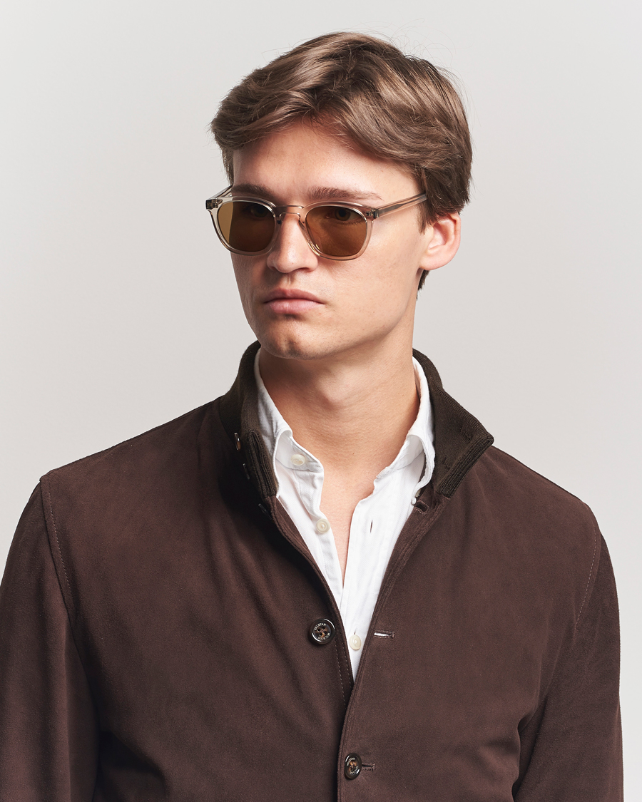 Herr | Solglasögon | Saint Laurent | SL 28 Sunglasses Beige
