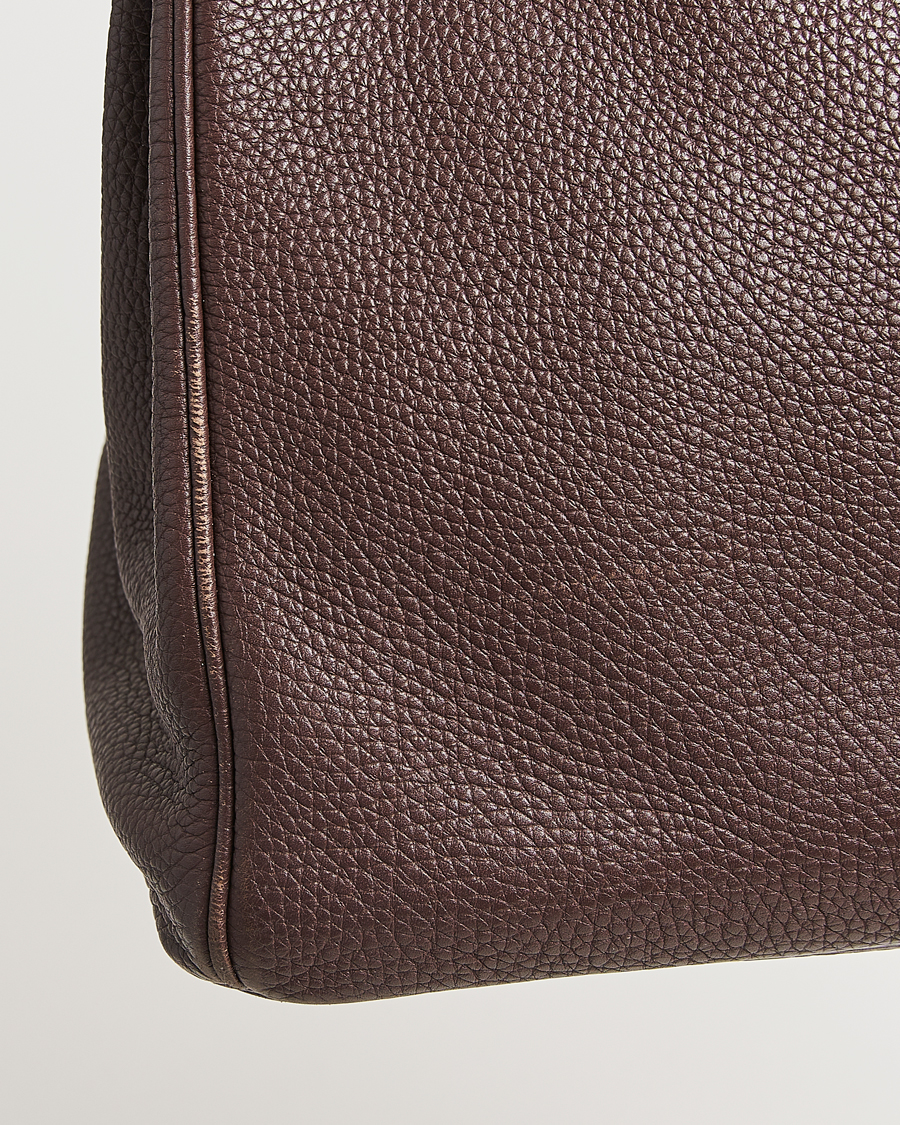 Herr | Pre-Owned & Vintage Bags | Hermès Pre-Owned | Birkin 35 Taurillon Clémence Ebène