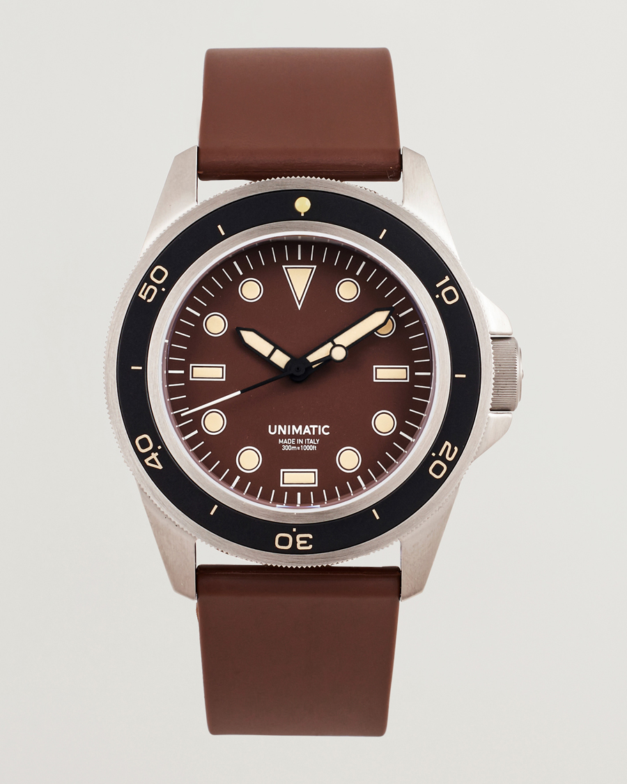 Herr | UNIMATIC U1 Heritage Diver Dark Brown | UNIMATIC | U1 Heritage Diver Dark Brown