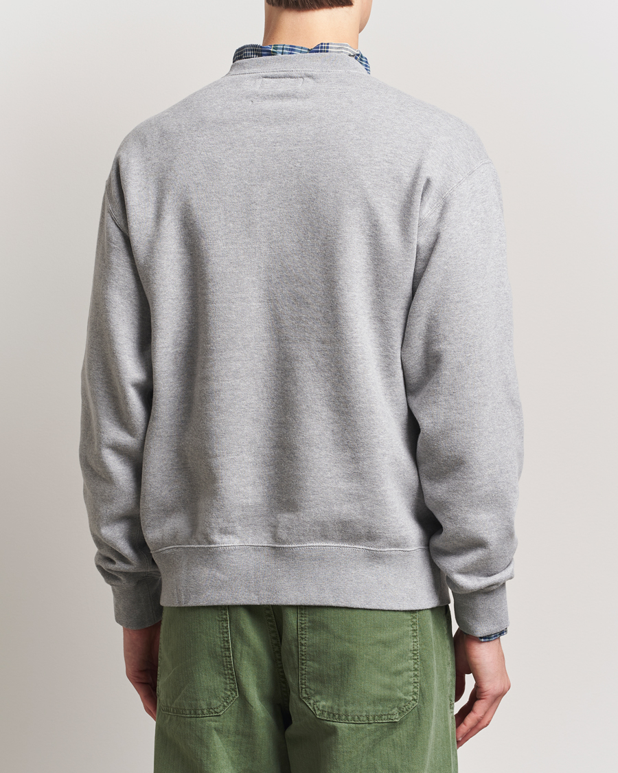 Herr | Tröjor | BEAMS PLUS | Made In Japan Cotton Sweatshirt Grey