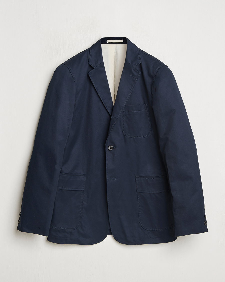 Herr | Kavajer | BEAMS PLUS | Cotton Twill Blazer Navy