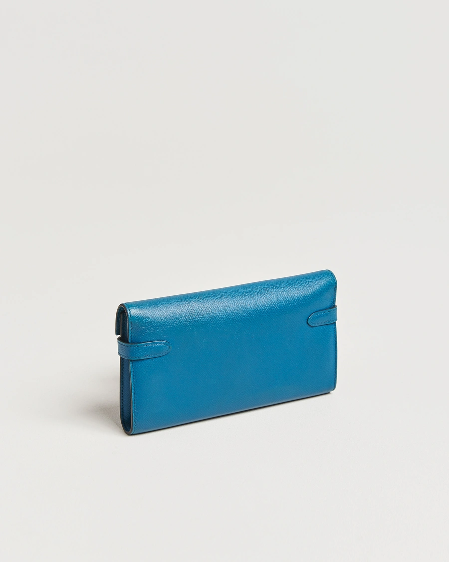 Herr | Gifts for Her | Hermès Pre-Owned | Kelly Wallet Epsom Leather Blue