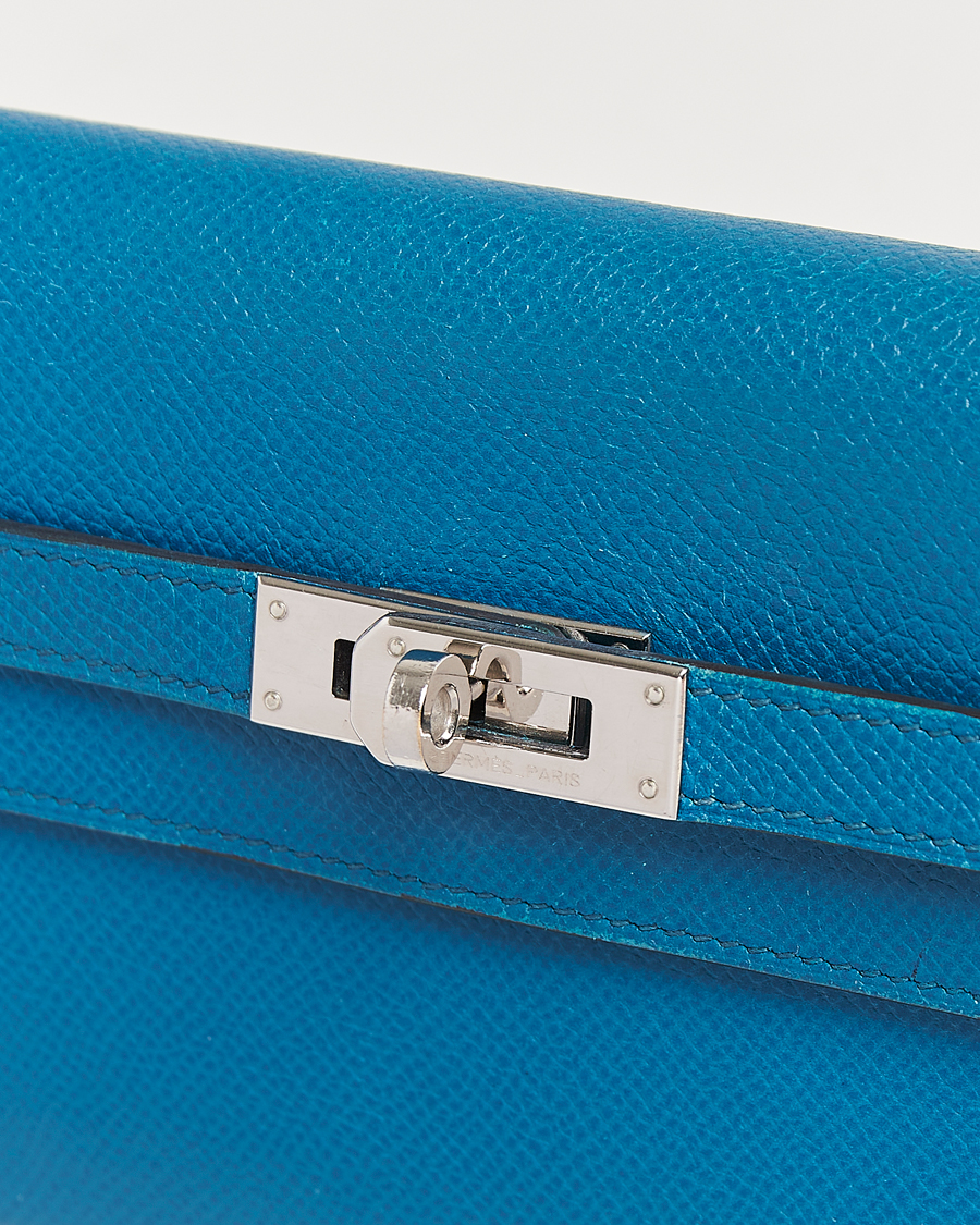 Herr | Gifts for Her | Hermès Pre-Owned | Kelly Wallet Epsom Leather Blue