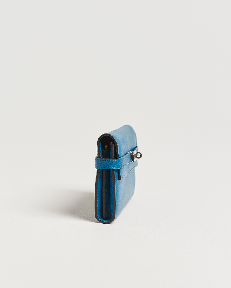 Herr | Gifts for Her | Hermès Pre-Owned | Kelly Wallet Epsom Leather Blue