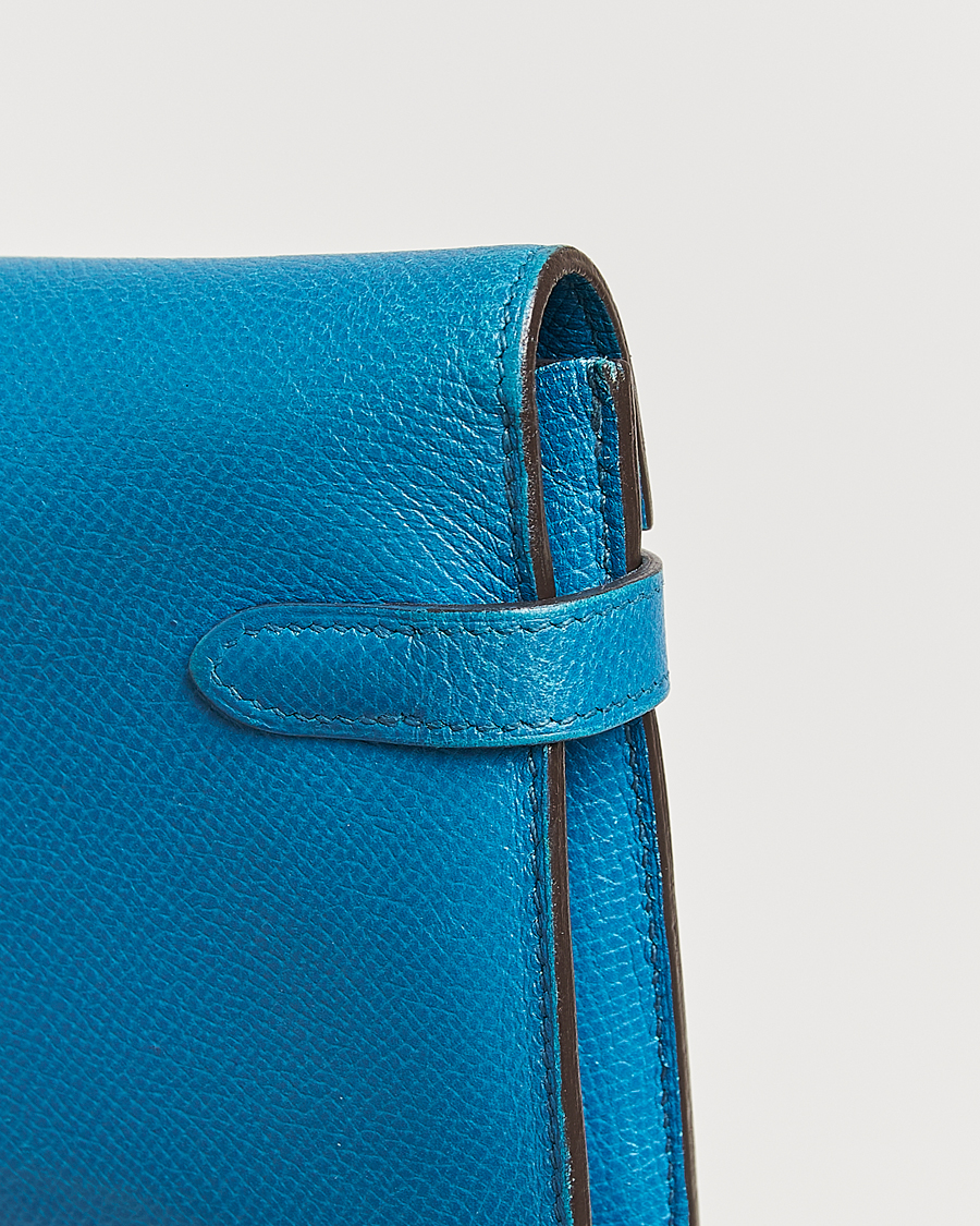 Herr | Gifts for Her | Hermès Pre-Owned | Kelly Wallet Epsom Leather Blue