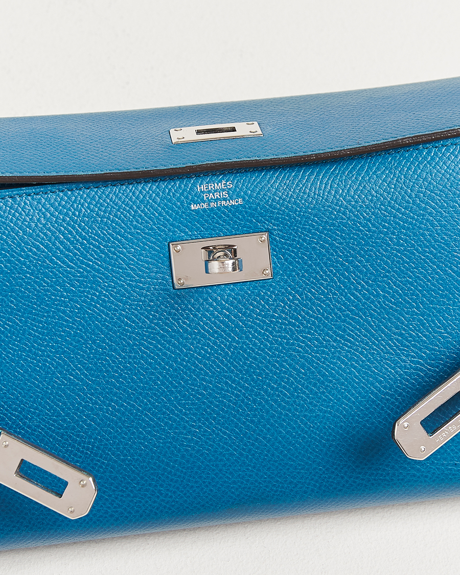 Herr | Gifts for Her | Hermès Pre-Owned | Kelly Wallet Epsom Leather Blue