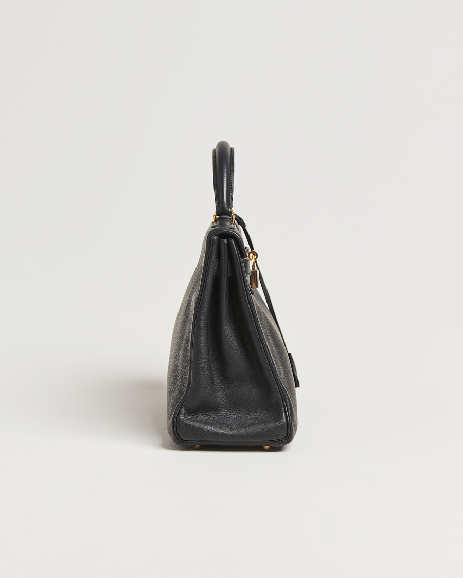 Herr | Pre-Owned & Vintage Bags | Hermès Pre-Owned | Kelly 32 Handbag Taurillon Leather Black