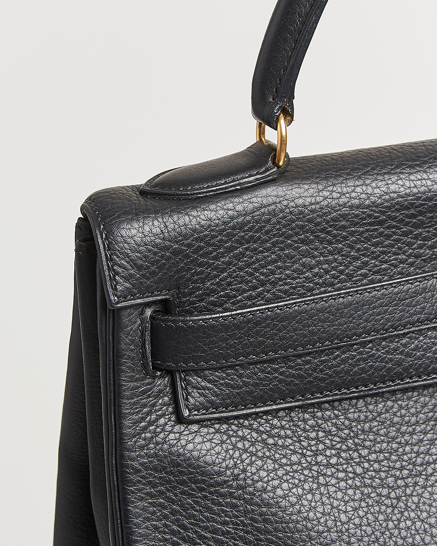 Herr | Pre-Owned & Vintage Bags | Hermès Pre-Owned | Kelly 32 Handbag Taurillon Leather Black